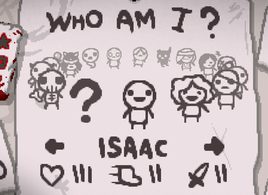 Isaac characters